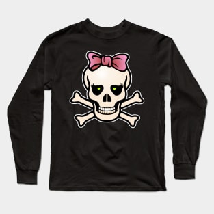 She Skull Long Sleeve T-Shirt